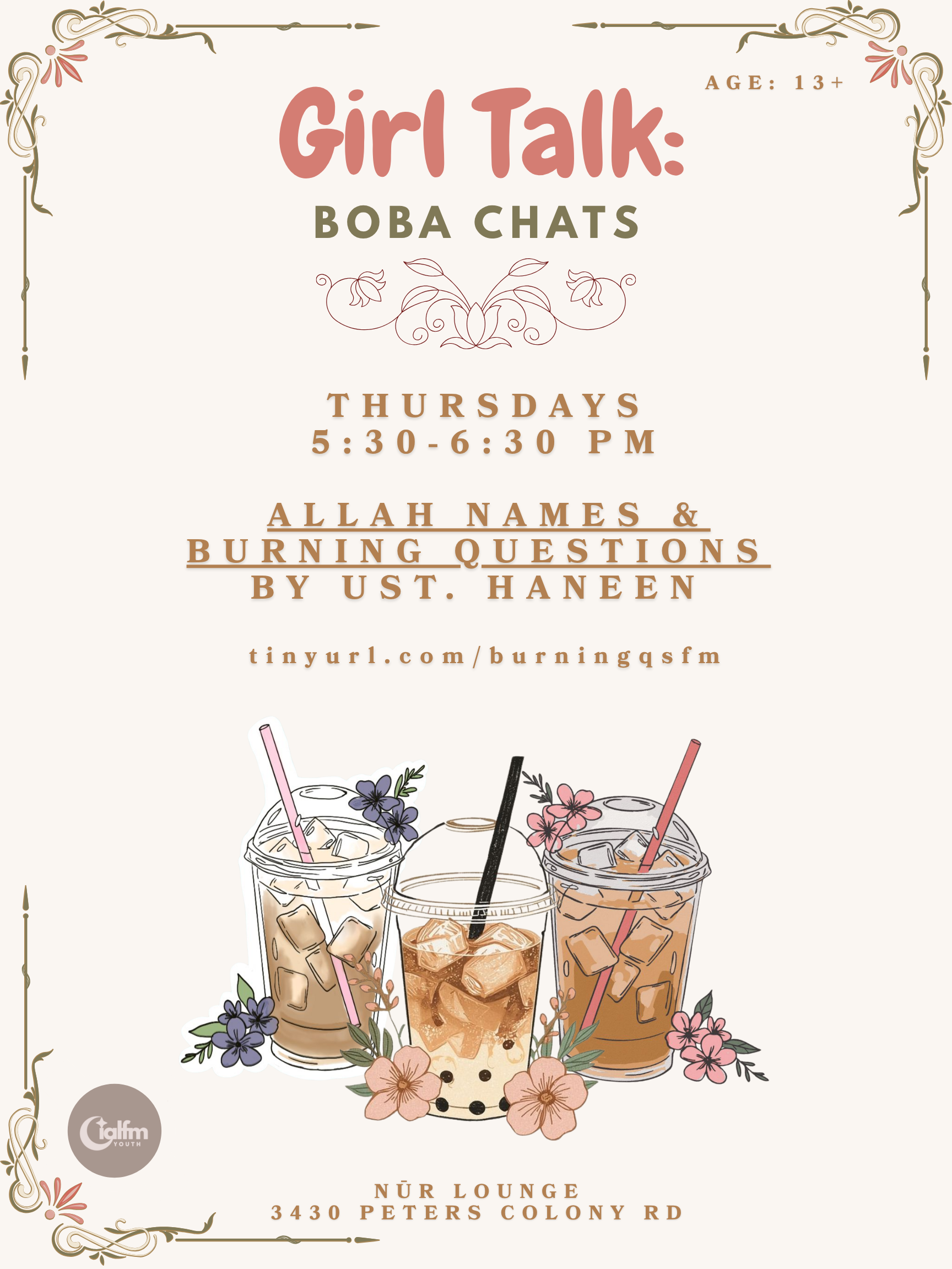 Event flyer